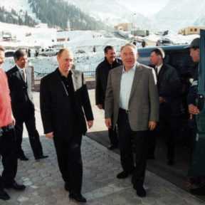 В. Храпунов, В. Путин, Н. Назарбаев 2003